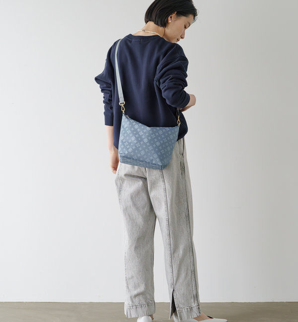  「ナイロンジャガードシンプルショルダーバッグ」|ショルダー・メッセンジャー|