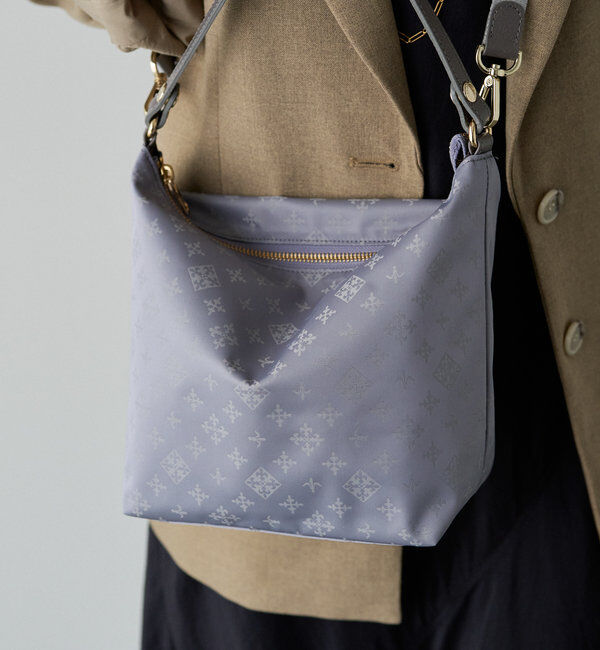  「ナイロンジャガードシンプルショルダーバッグ」|ショルダー・メッセンジャー|