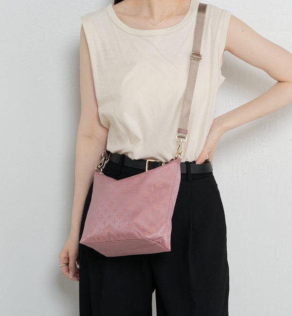  「ナイロンジャガードシンプルショルダーバッグ」|ショルダー・メッセンジャー|