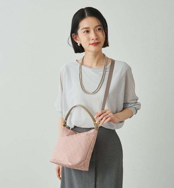  「ナイロンジャガードシンプルショルダーバッグ」|ショルダー・メッセンジャー|