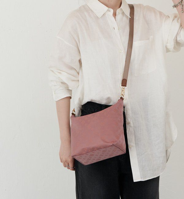  「ナイロンジャガードシンプルショルダーバッグ」|ショルダー・メッセンジャー|