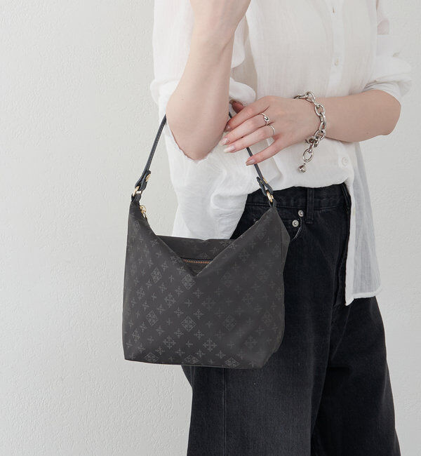  「ナイロンジャガードシンプルショルダーバッグ」|ショルダー・メッセンジャー|