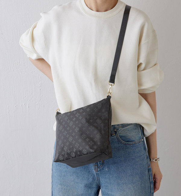  「ナイロンジャガードシンプルショルダーバッグ」|ショルダー・メッセンジャー|