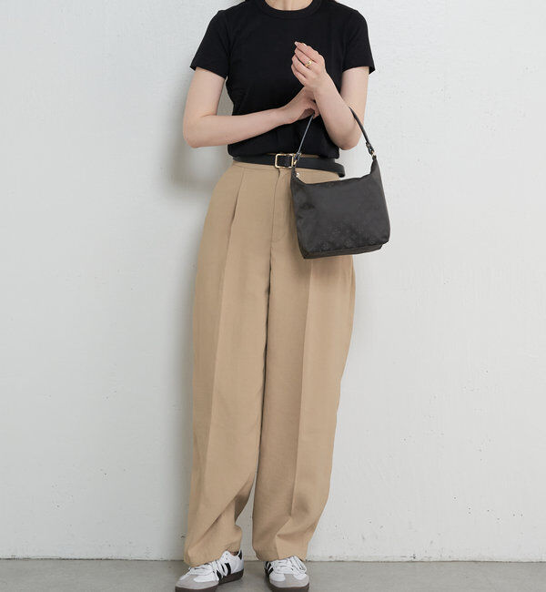  「ナイロンジャガードシンプルショルダーバッグ」|ショルダー・メッセンジャー|