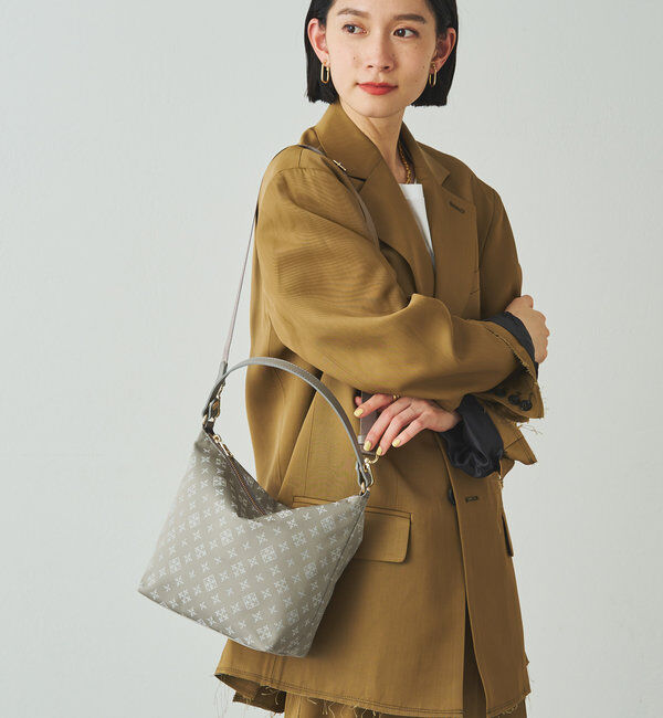  「ナイロンジャガードシンプルショルダーバッグ」|ショルダー・メッセンジャー|