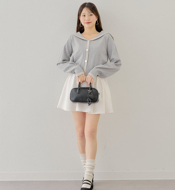  「セーラーカラーニットカーディガン」|カーディガン|