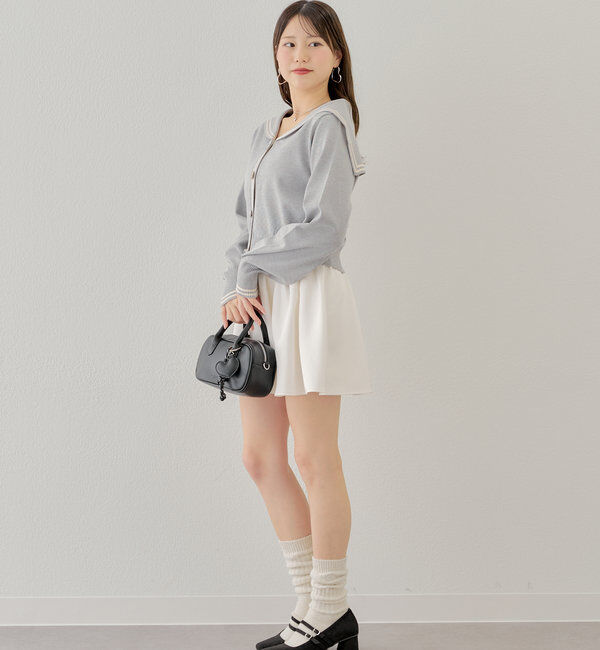  「セーラーカラーニットカーディガン」|カーディガン|