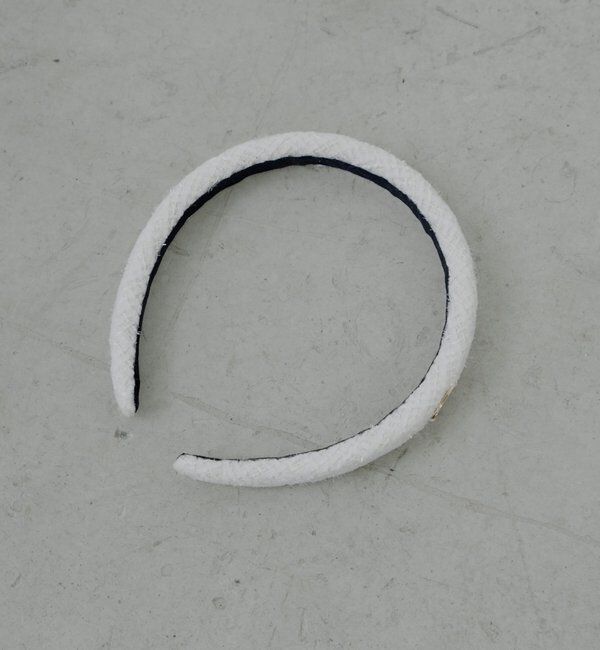  「プレート付ツイードカチューシャ」|その他|