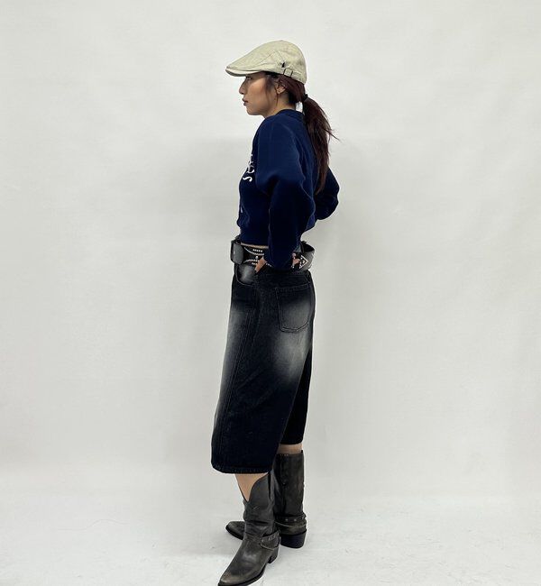  「【SLOPPY/スロッピー】SLOPPY 刺繍カーデ」|カーディガン|