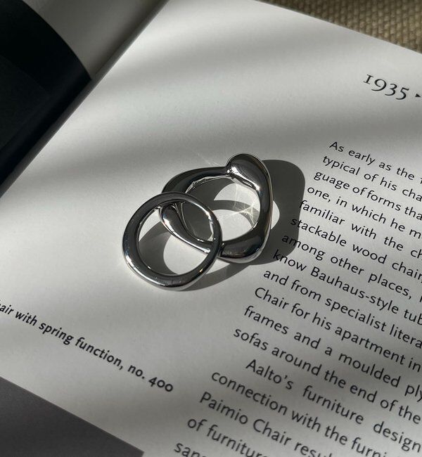  「〈GOLDY/ゴールディ〉2SETトライアングルリング」|リング|