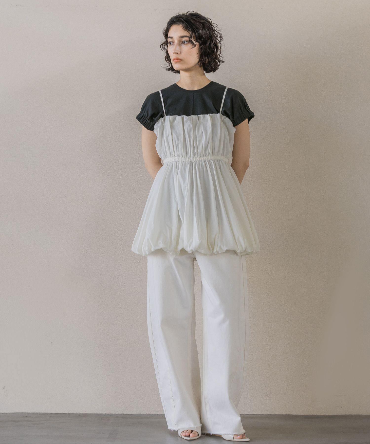 A part by 「ペプラムバルンキャミソール」|キャミソール|