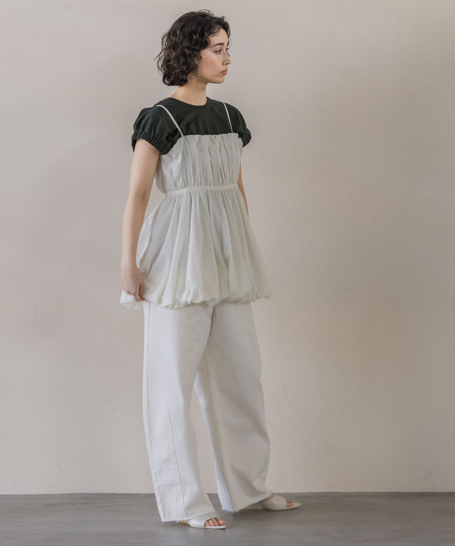 A part by 「ペプラムバルンキャミソール」|キャミソール|