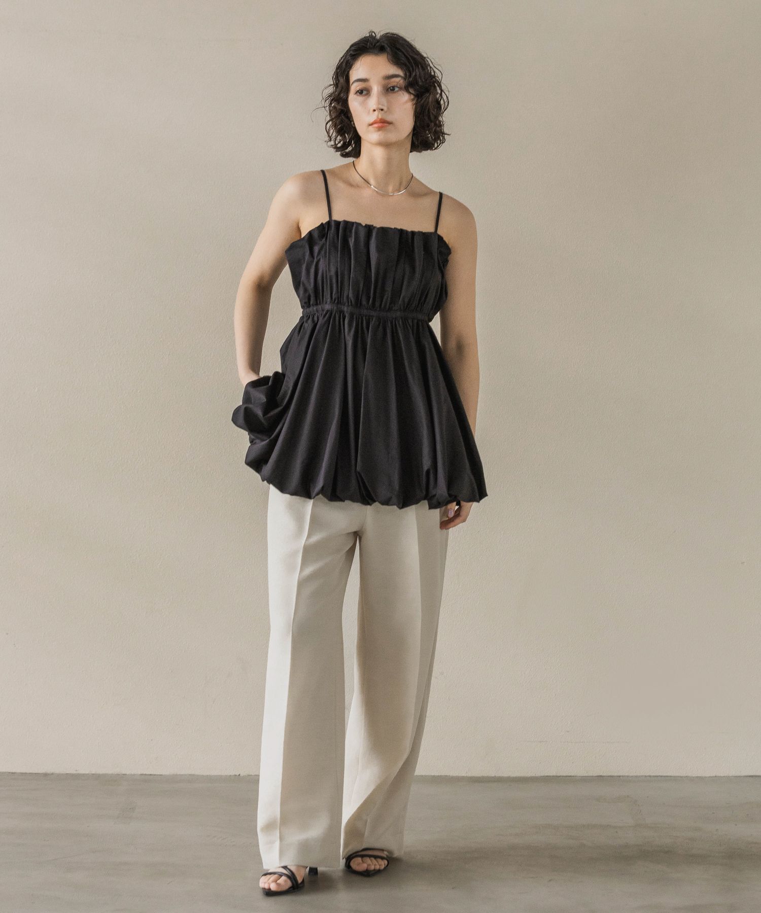 A part by 「ペプラムバルンキャミソール」|キャミソール|
