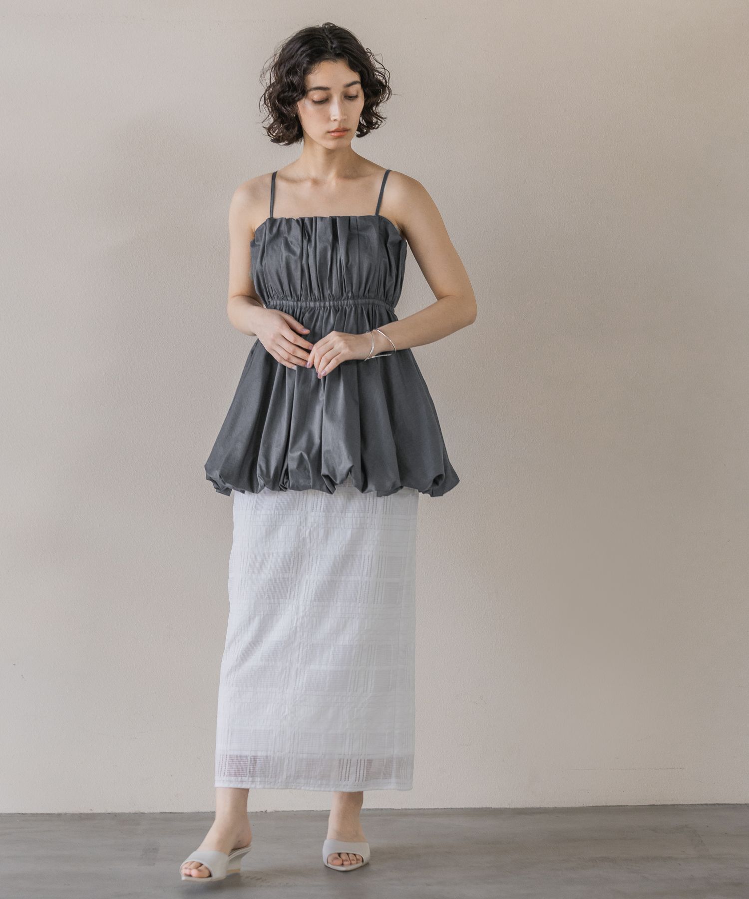 A part by 「ペプラムバルンキャミソール」|キャミソール|