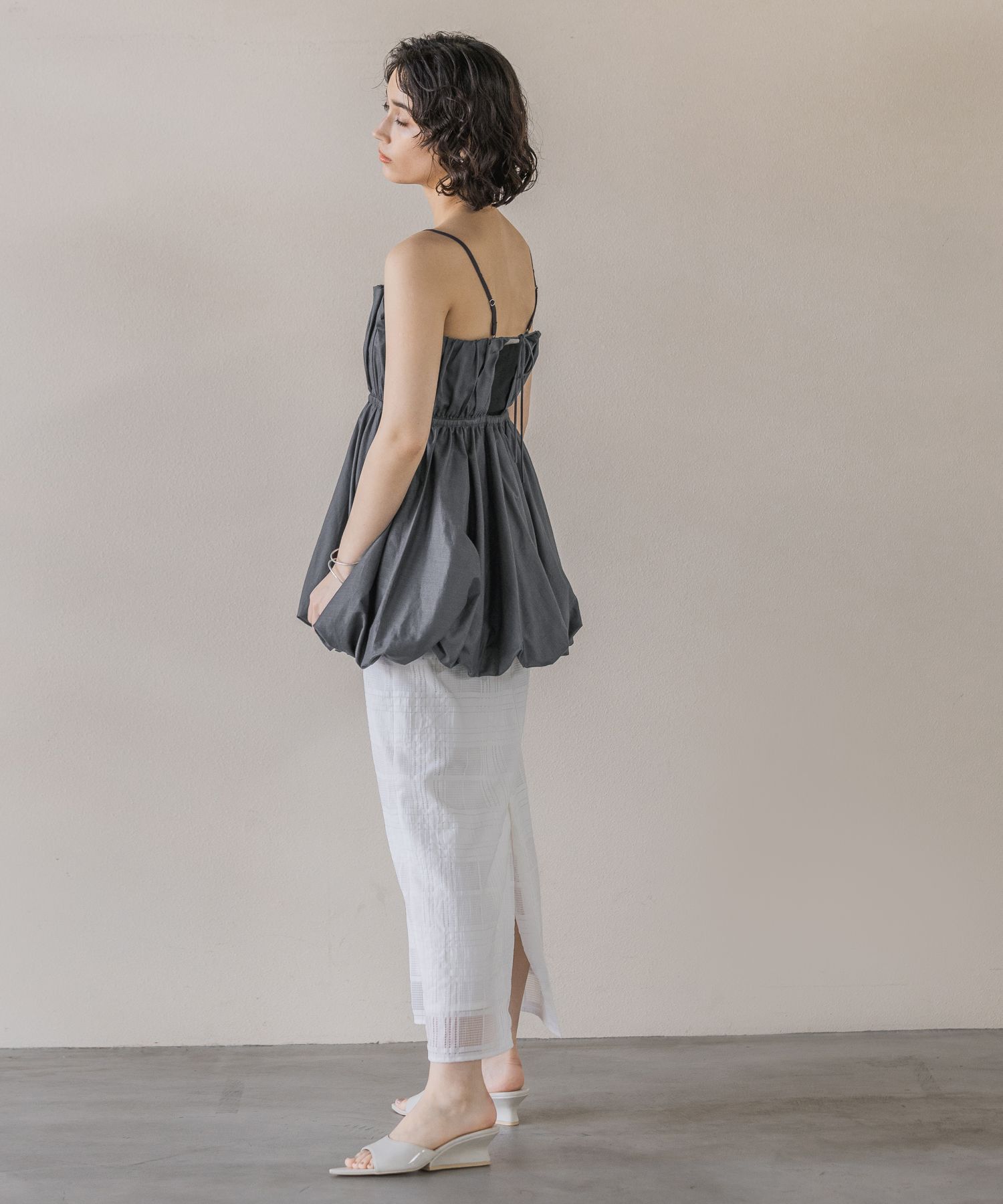 A part by 「ペプラムバルンキャミソール」|キャミソール|