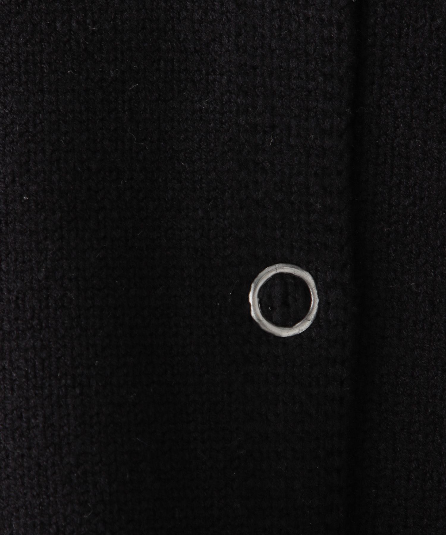 A part by 「【e/rm】リングボタンクルーカーディガン」|カーディガン|