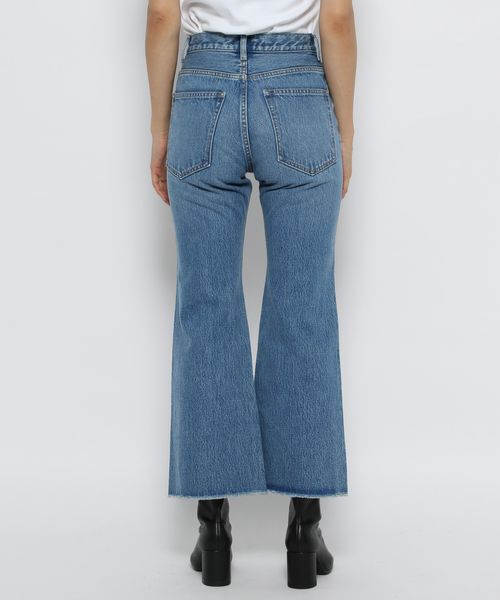 LOWRYS FARM「ＣＯＮＥフレアデニムパンツ＊」|デニム|