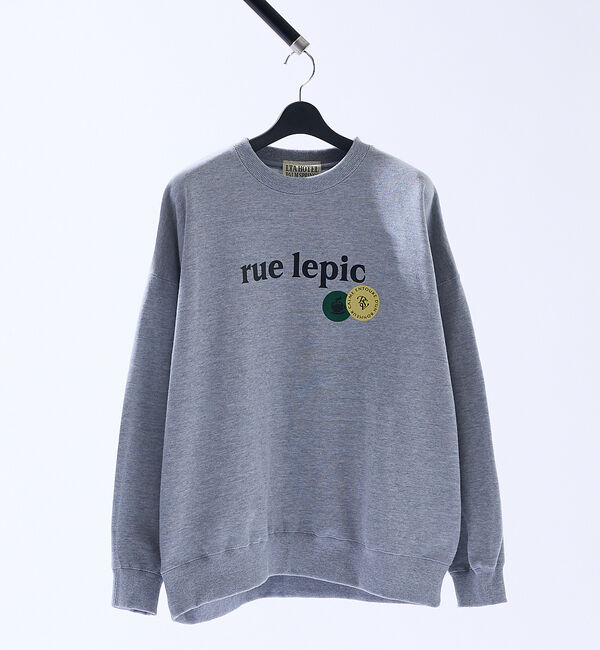 ABAHOUSE「CAFE graphic ロゴプリント スウェット オーバーサイズ / ユニセッ」|スウェット・ジャージ|グレー