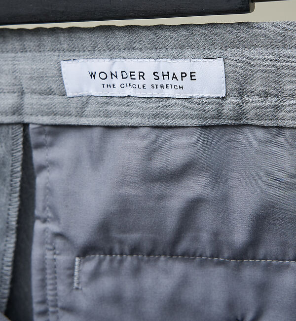ABAHOUSE「【WONDER SHAPE/ワンダーシェイプ】1プリーツ スリムテーパード イー」|その他|