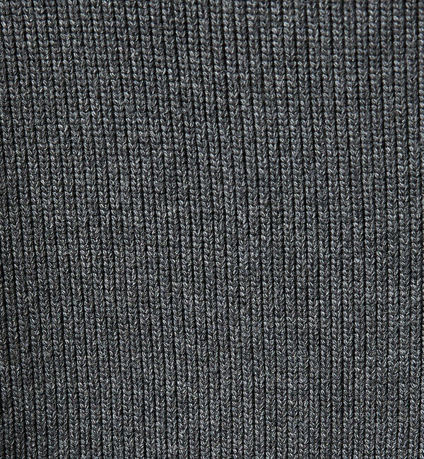 ABAHOUSE「12ゲージ 畦編み ドライバーズニット / ダブルジップ」|ニット・セーター|