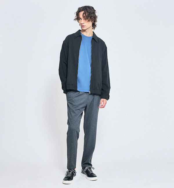 ABAHOUSE「Eco Vero ストレッチポンチ ロンT / クルーネック」|Tシャツ・カットソー|