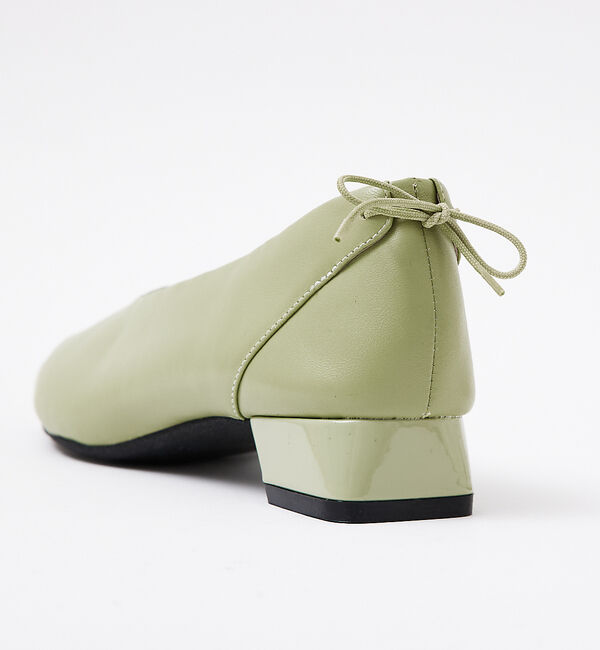 AU BANNISTER「ピープトゥリボンソフトシューズ」|パンプス|