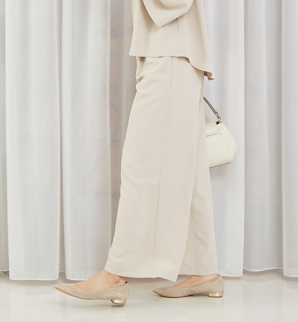 abahouse mavie「【販売店舗限定！上下２点セット】フレアブラウス&times;ワイドパンツセットアップ」|ワンピース|