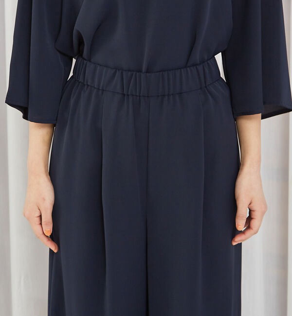 abahouse mavie「【販売店舗限定！上下２点セット】フレアブラウス&times;ワイドパンツセットアップ」|ワンピース|