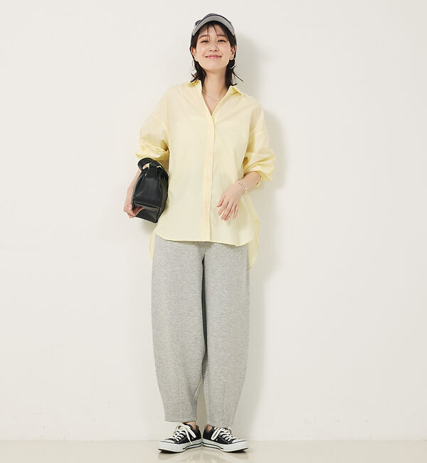 abahouse mavie「メンズライクオーバーシャツ」|シャツ・ブラウス|