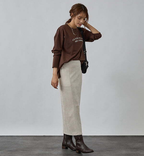 abahouse mavie「ロゴロンT」|Tシャツ・カットソー|