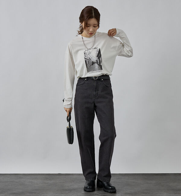 abahouse mavie「フォトロンT」|Tシャツ・カットソー|