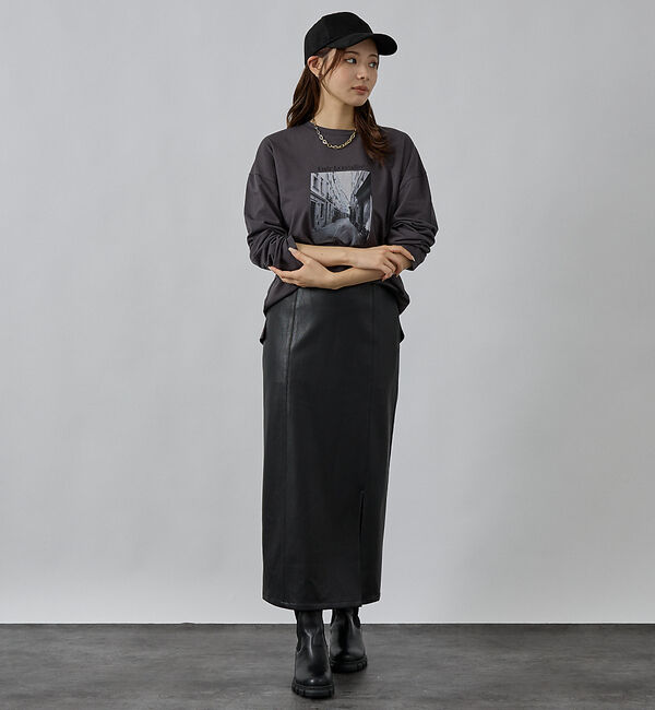 abahouse mavie「フォトロンT」|Tシャツ・カットソー|