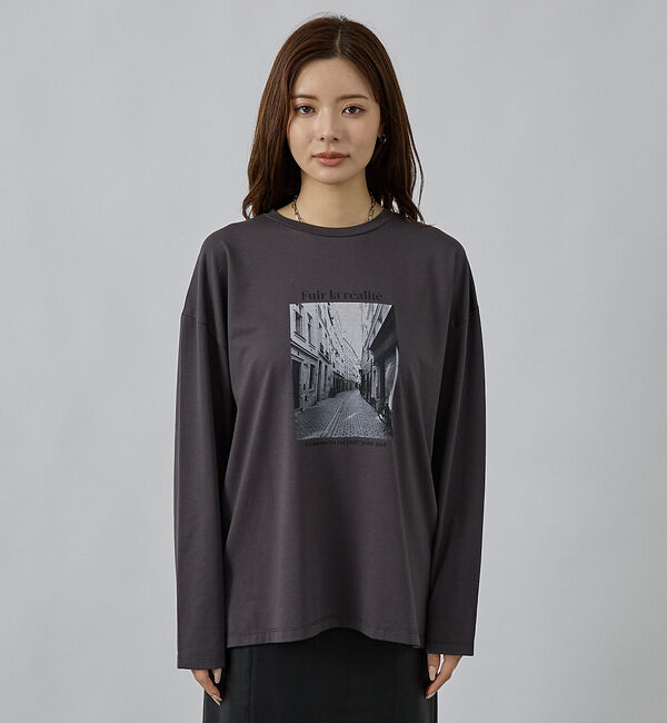 abahouse mavie「フォトロンT」|Tシャツ・カットソー|