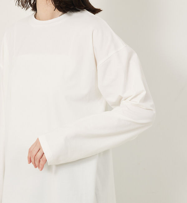 abahouse mavie「【WEB Domani掲載】ベロアビスチェ付ロンT」|Tシャツ・カットソー|