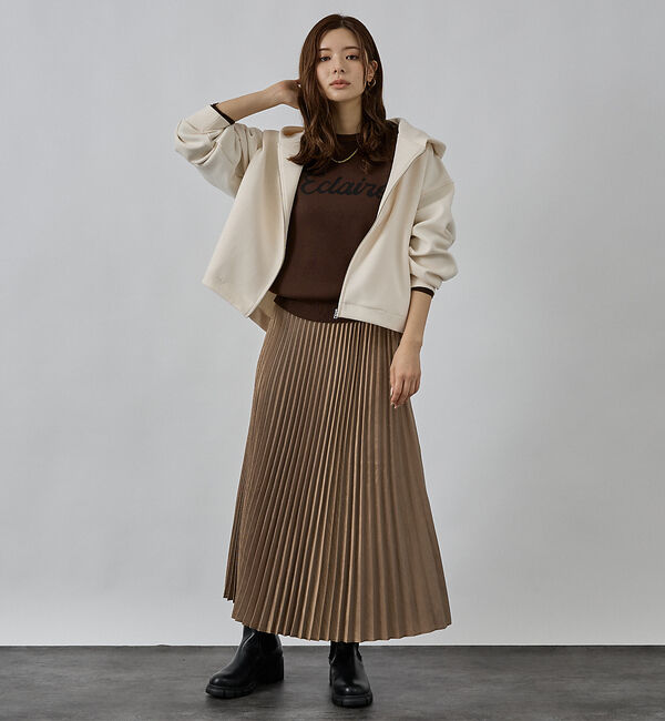 abahouse mavie「シルキーダンボールフーディー」|パーカー|