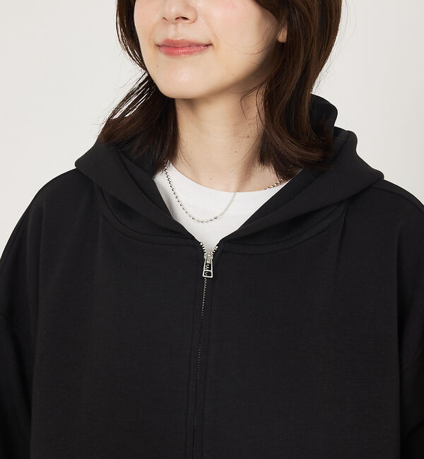 abahouse mavie「シルキーダンボールフーディー」|パーカー|