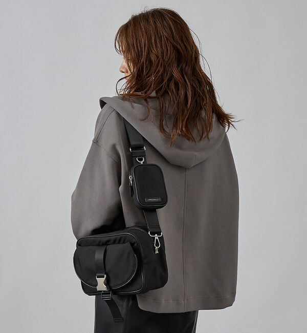 abahouse mavie「シルキーダンボールフーディー」|パーカー|