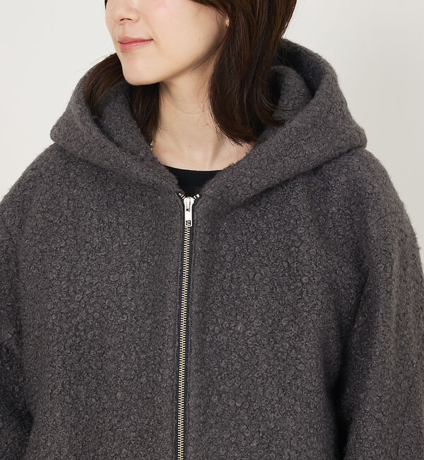 abahouse mavie「ブークレーフーディージャケット」|ブルゾン・スタジャン|