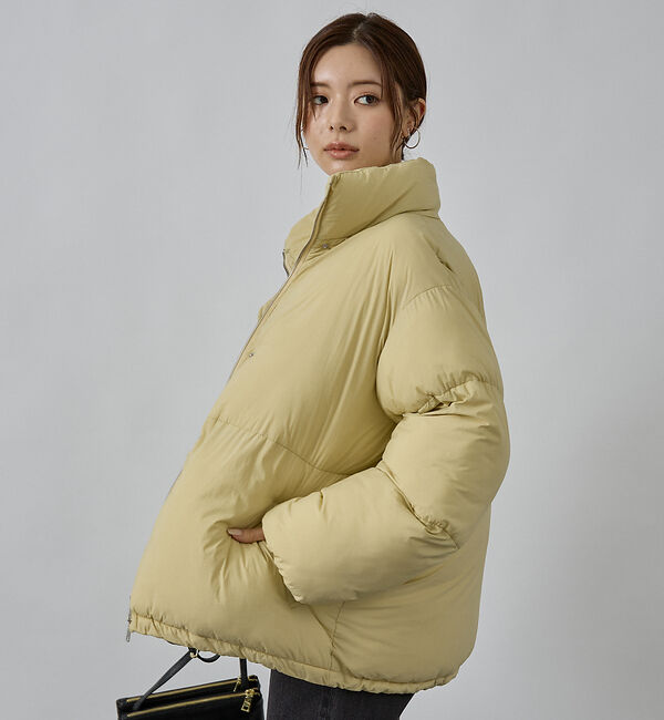 abahouse mavie「【non-no掲載】中綿オーバースタンドブルゾン」|ブルゾン・スタジャン|