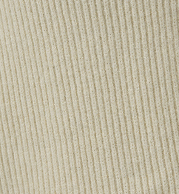 abahouse mavie「片畦モックネックプルオーバー」|ニット・セーター|