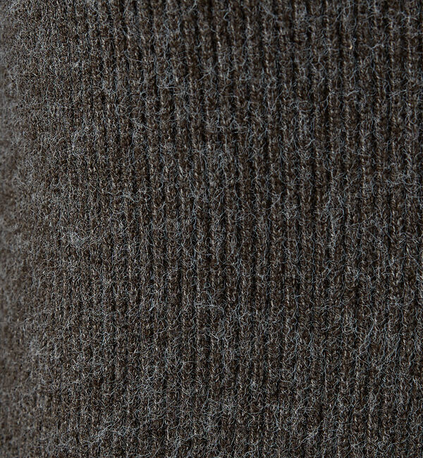 abahouse mavie「片畦モックネックプルオーバー」|ニット・セーター|