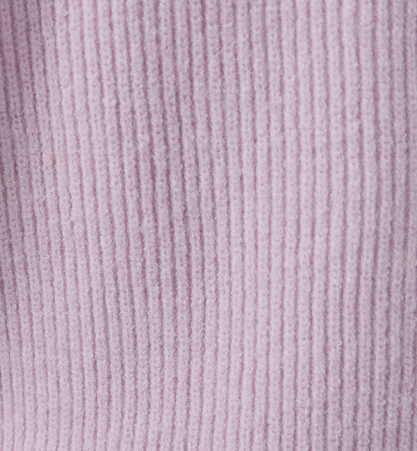 abahouse mavie「片畦モックネックプルオーバー」|ニット・セーター|