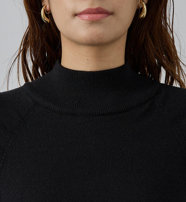 abahouse mavie「ハイネックケーププルオーバー」|ニット・セーター|