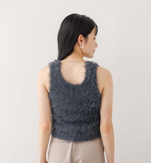 abahouse mavie「【２点セット】シャギーニットアンサンブル」|ニット・セーター|