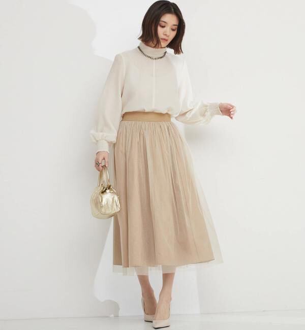  「ハイネックブラウス」|シャツ・ブラウス|