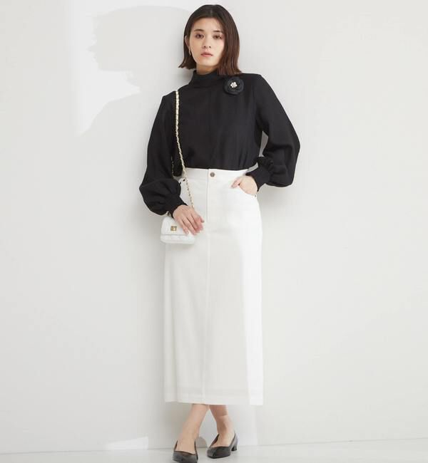  「ハイネックブラウス」|シャツ・ブラウス|