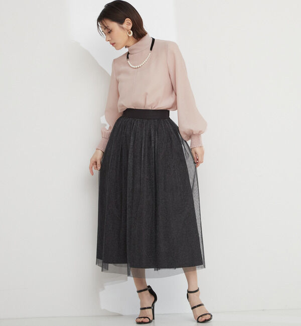  「ハイネックブラウス」|シャツ・ブラウス|