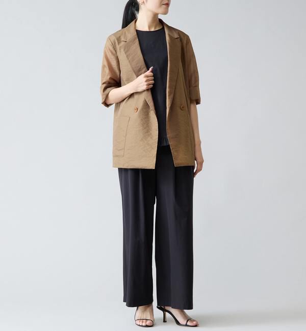 TIARA「シアーテーラードジャケット」|テーラードジャケット|