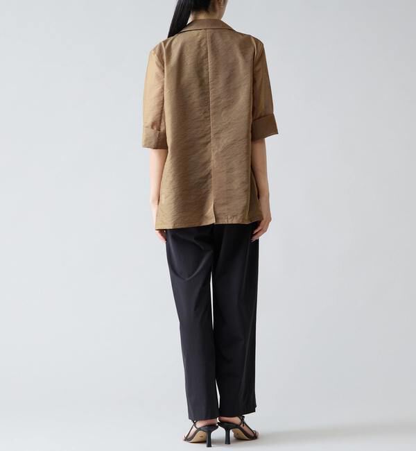 TIARA「シアーテーラードジャケット」|テーラードジャケット|