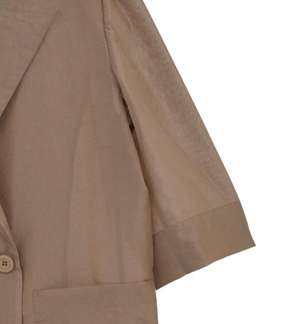 TIARA「シアーテーラードジャケット」|テーラードジャケット|